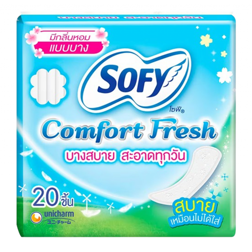 Sofy Panty Liners Comfort Fresh Scented 20pcs.