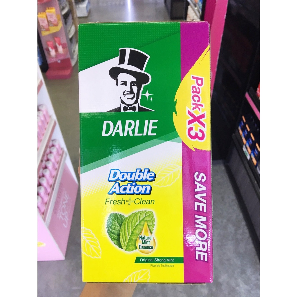 Darlie Double Action Toothpaste 150g. Pack 3