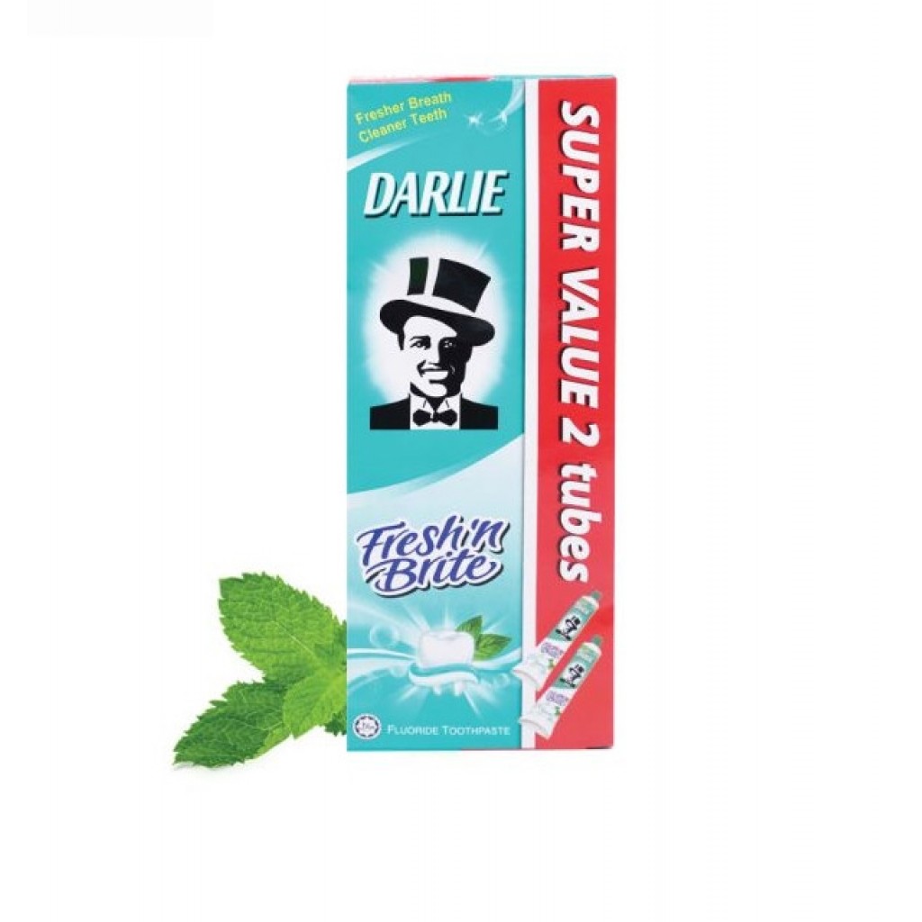 Darlie Toothpaste Fresh and Brite 140g. Pack 2