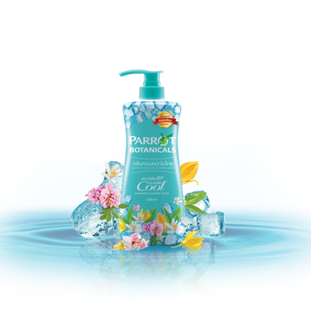 Parrot Classic Cool Shower Cream 500ml.