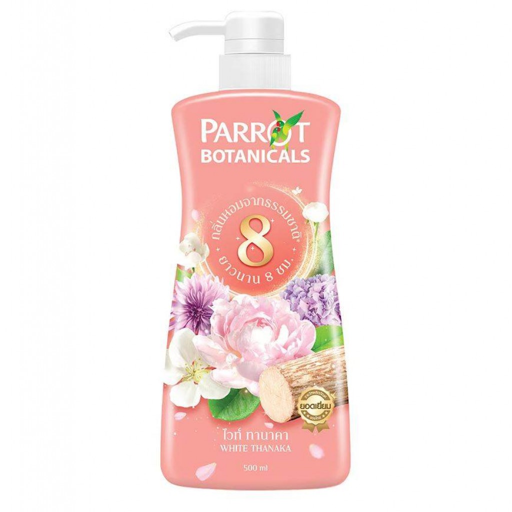 Parrot Botanical White Thanaka Shower Cream 500ml.