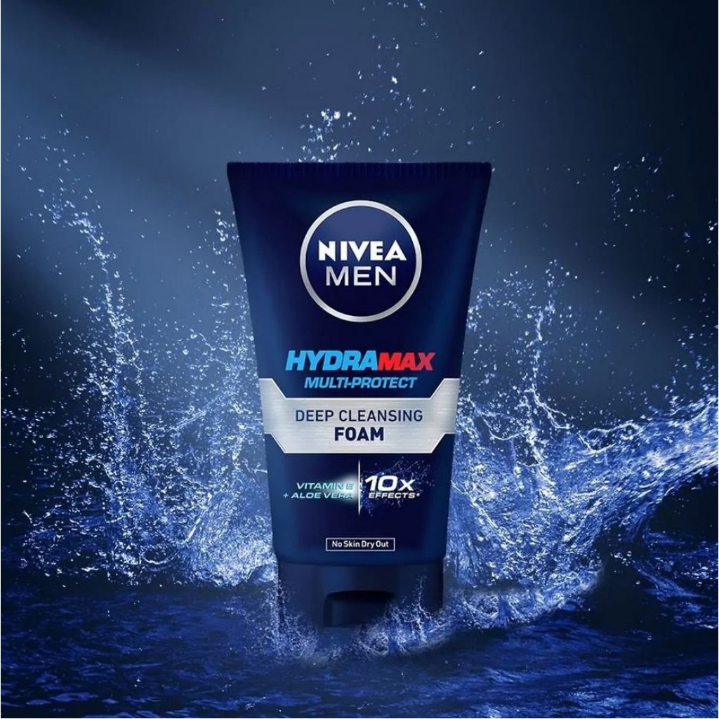 Nivea Men White Hydramax Foam 100g.