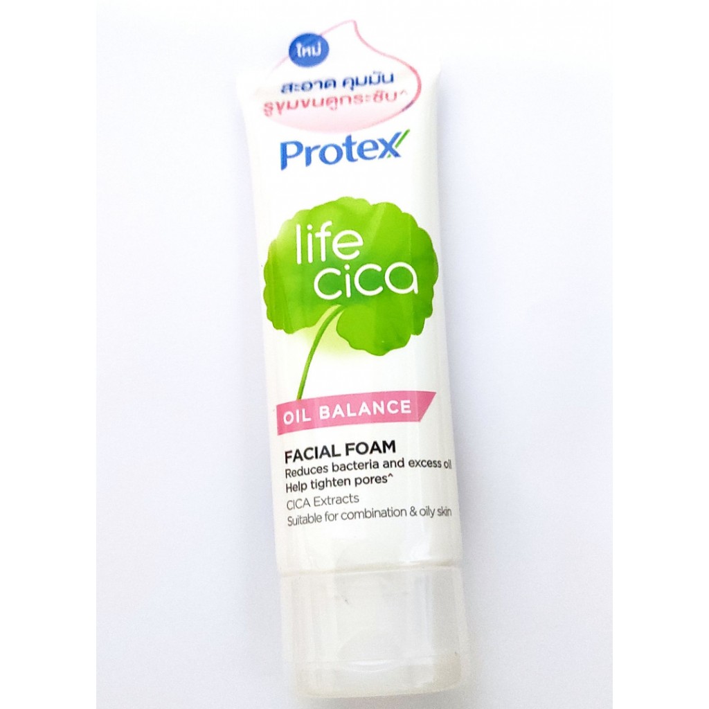 Protex Life Cica Oil Balance Facial Foam 100g.