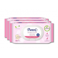 Pureen Baby Wipes Sensitive 80sheets