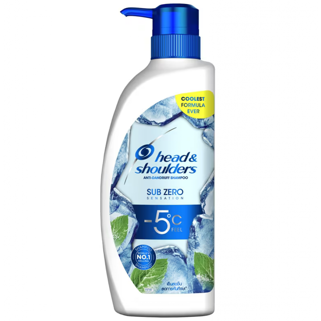 Head and Shoulders Sub Zero Sensation Shampoo 370ml.