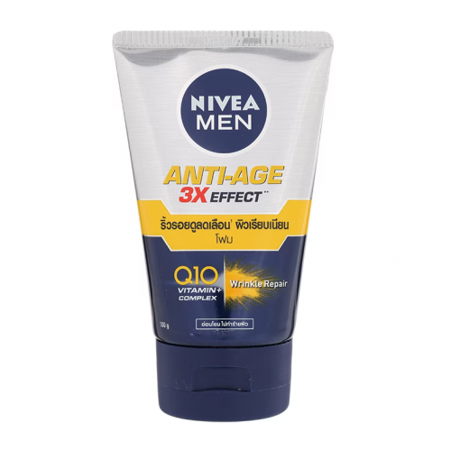 Nivea for Men Age Revitalizing Q10 Facial Foam 100ml.