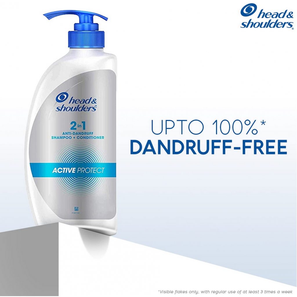 Head and Shoulders Active Protect Shampoo 370ml.