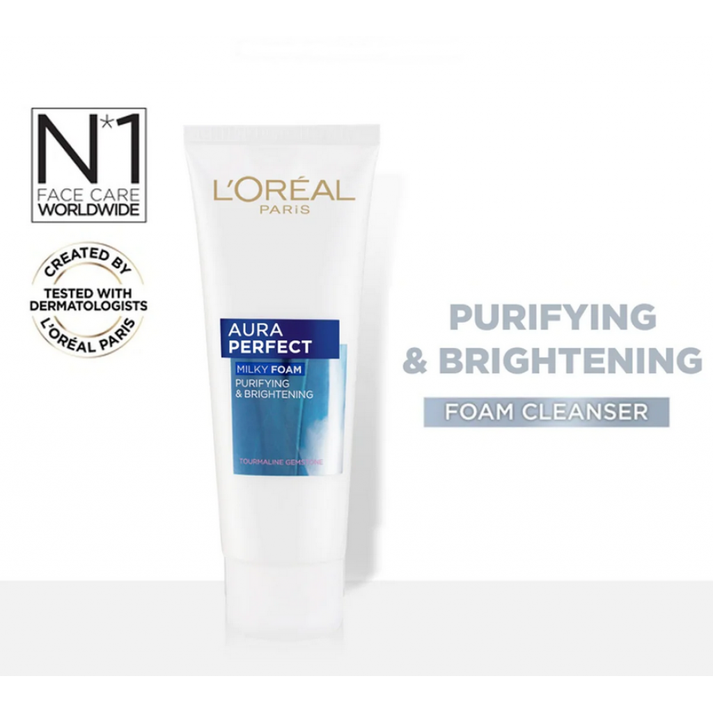 Loreal Aura Perfect Foam Scrub 100ml.