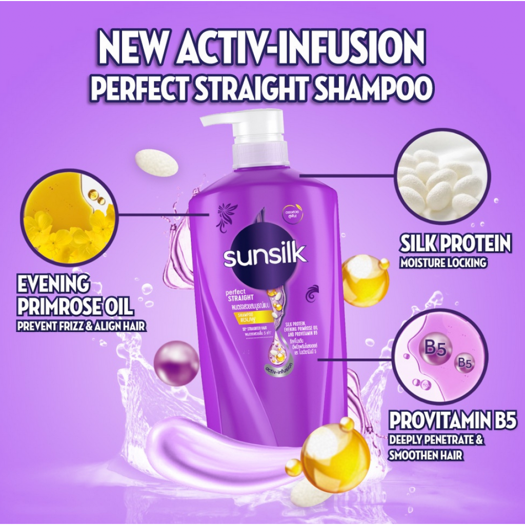 Sunsilk Perfect Straight Shampoo 560ml.