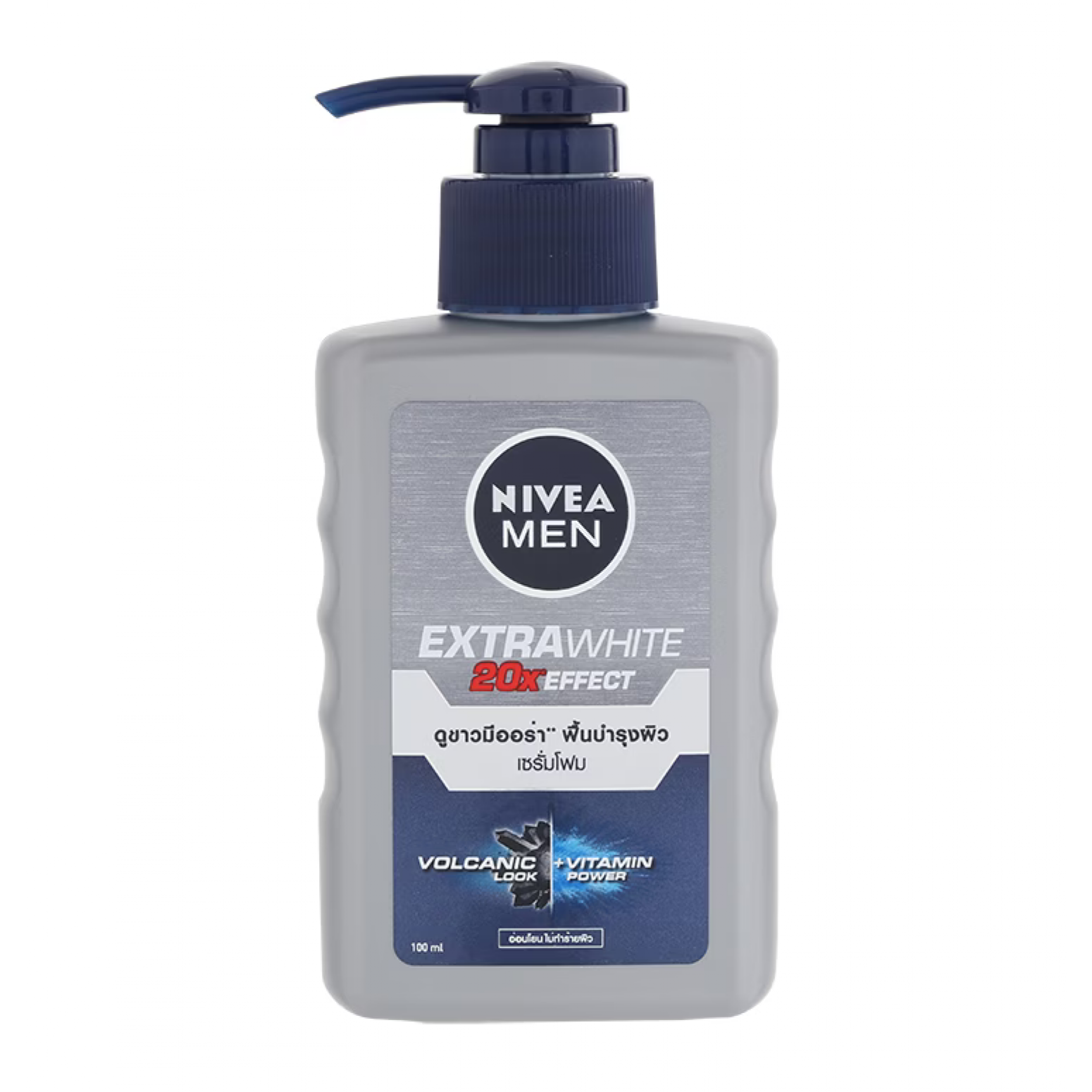 Nivea Men Serum Mud Foam Extra White 100ml.