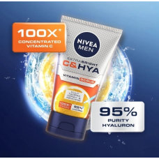 Nivea Men Bright C and Hya Age Wash 150g.