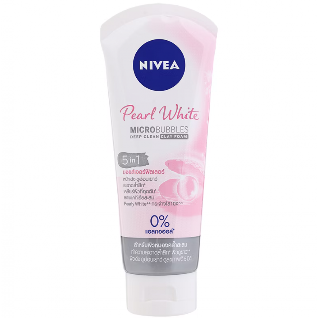 Nivea Extra White Peal Mud Foam 100g.