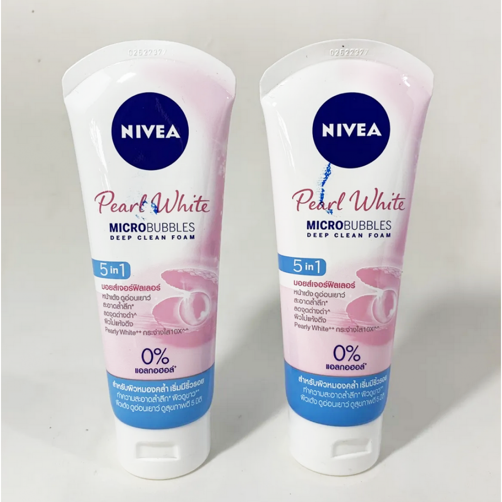 Nivea Extra White Peal Mud Foam 100g.