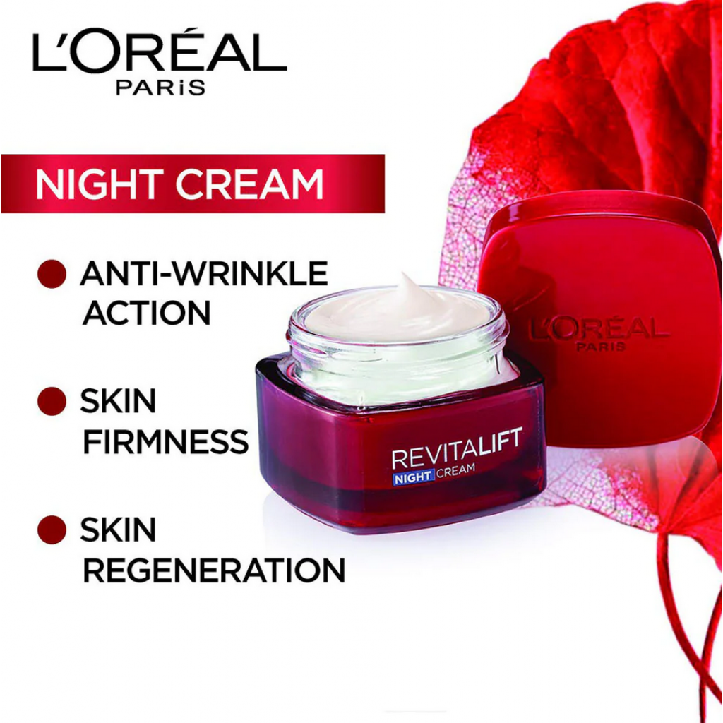 Loreal Revitalift Anti Wrinkle Firming Night Cream 50ml.