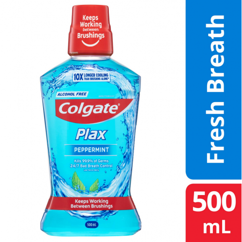 Colgate Plax Peppermint Mouthwash 500ml