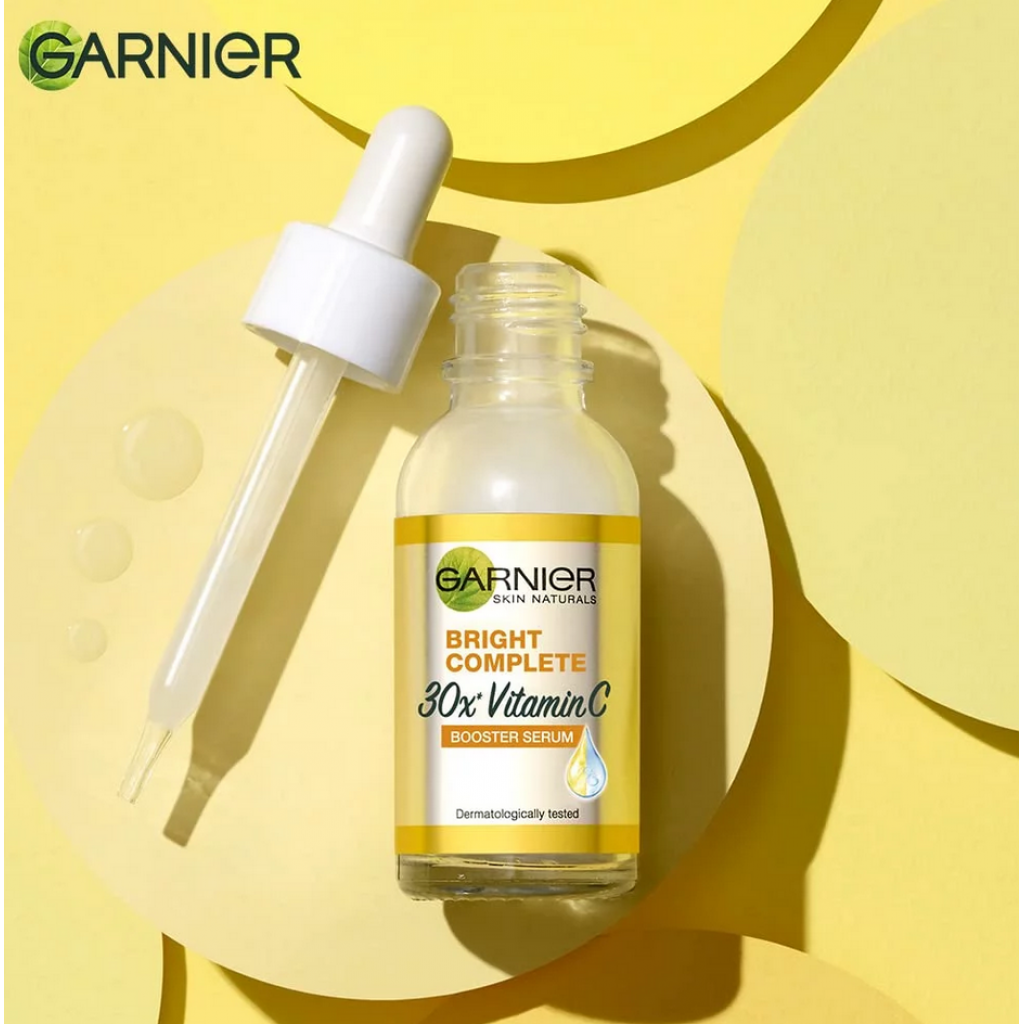 Garnier Bright Complete 30X Vitamin C Booster Serum 30ml.