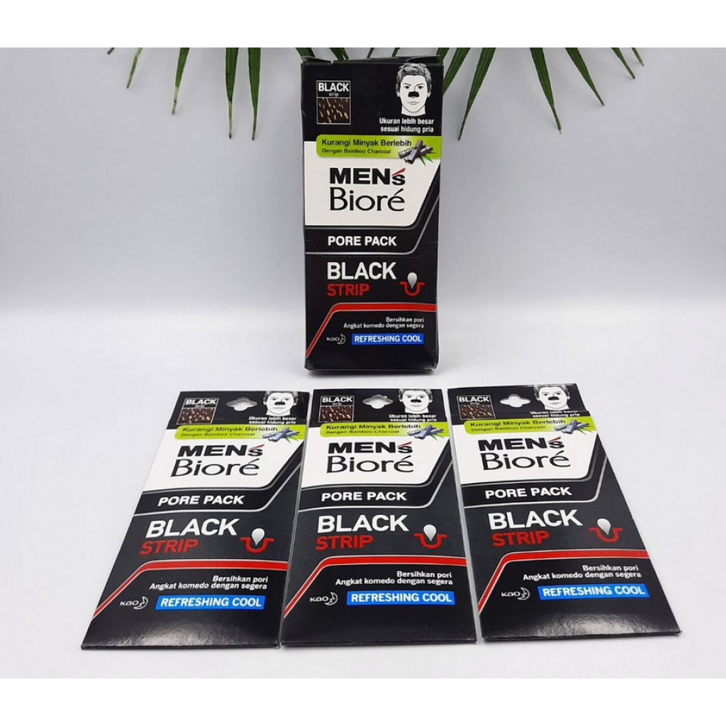 Biore Men Pore Pack Black 10pcs.