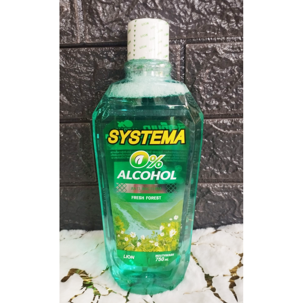 Systema Green Mouthwash 750ml.