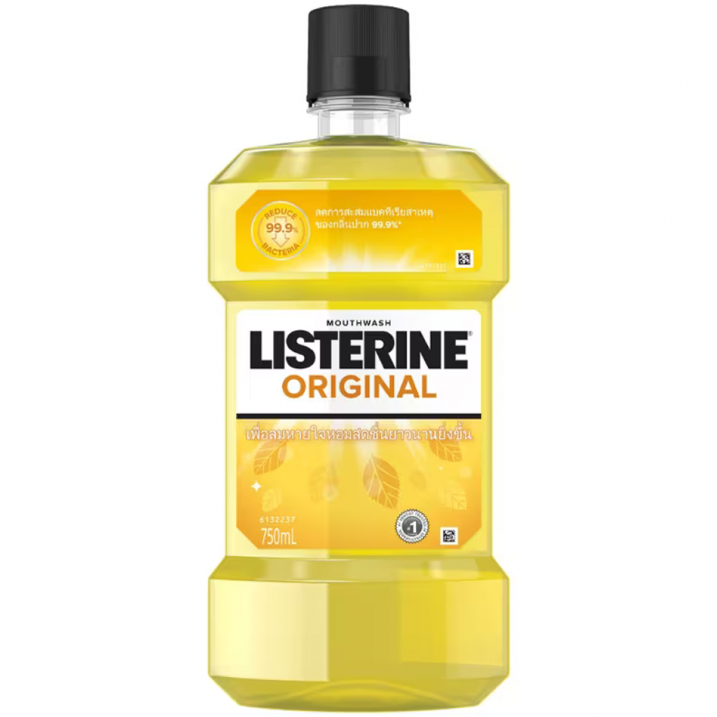 Listerine Original Mouthwash 750ml.