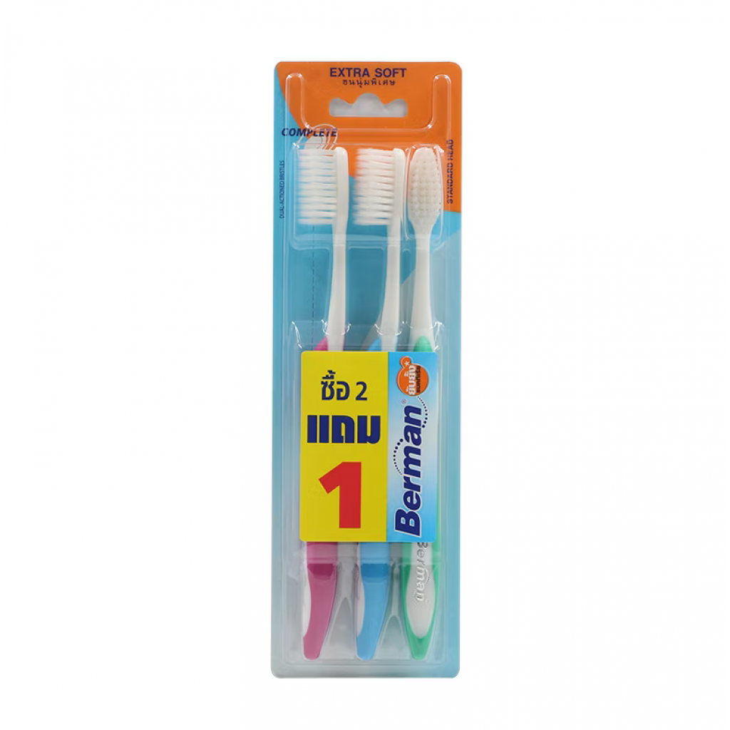 Berman Toothbrush Complete Soft Pack 3