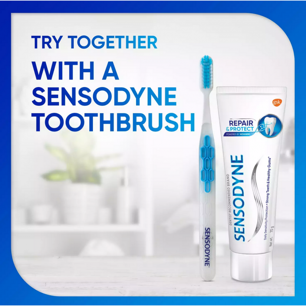 Sensodyne Repair and Protect Toothpaste 100g. Pack 2