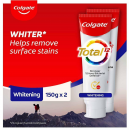 Colgate Total Professional Whitening Toothpaste 150g. Pack 2