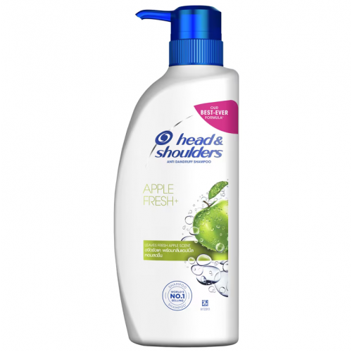 Head and Shoulders Anti Dandruff Apple Fresh Shampoo 370ml. 1Free1