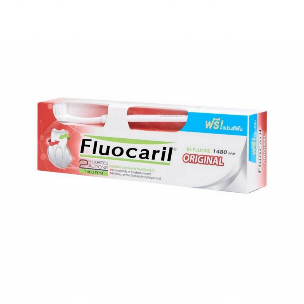 Fluocaril Original Toothpaste 160g. Pack 2