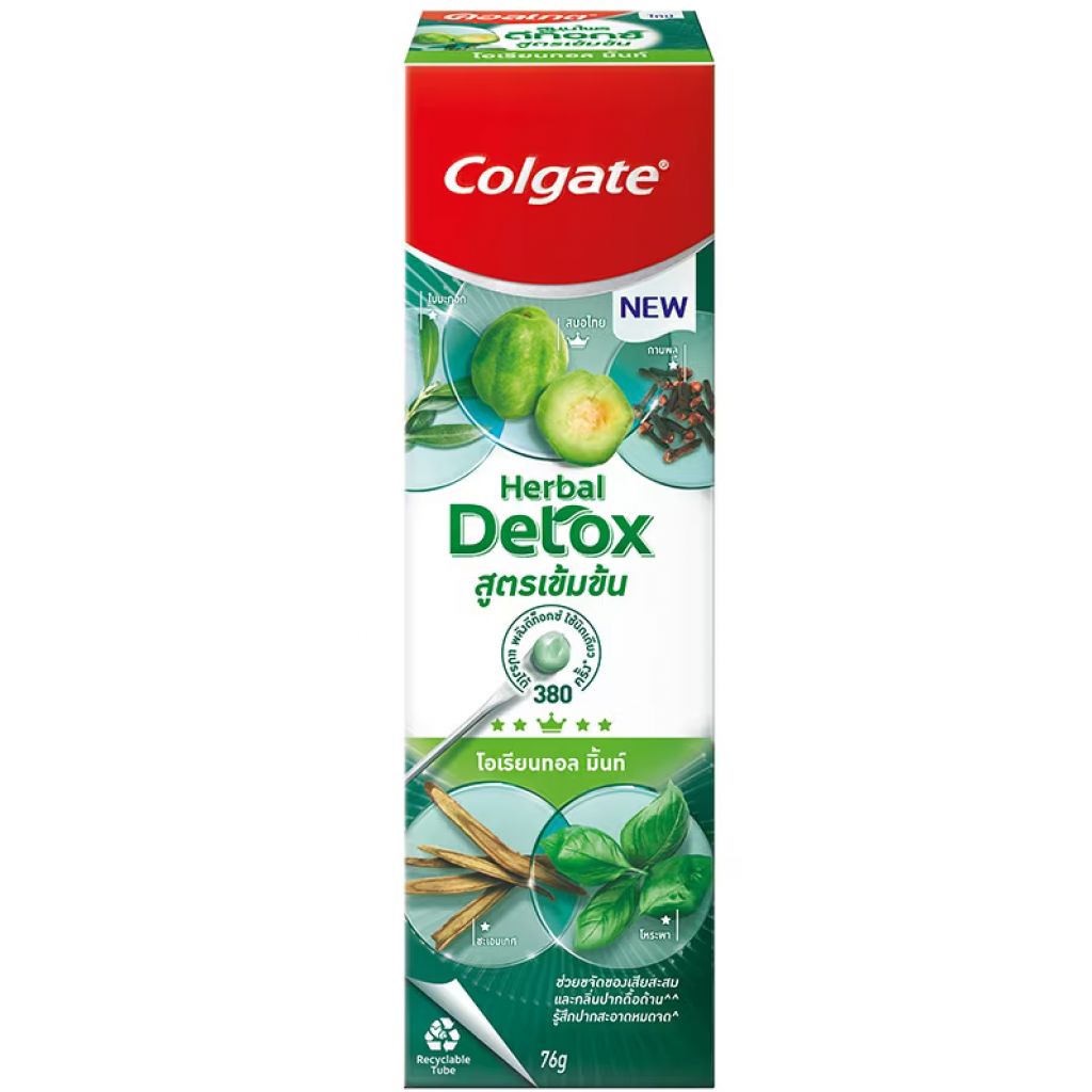 Colgate Herbal Detox Concentrate Oriental Mint Toothpaste 76g