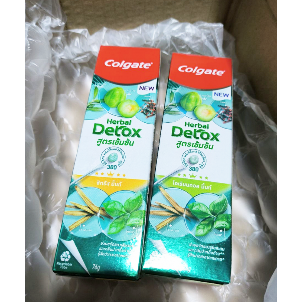 Colgate Herbal Detox Concentrate Oriental Mint Toothpaste 76g