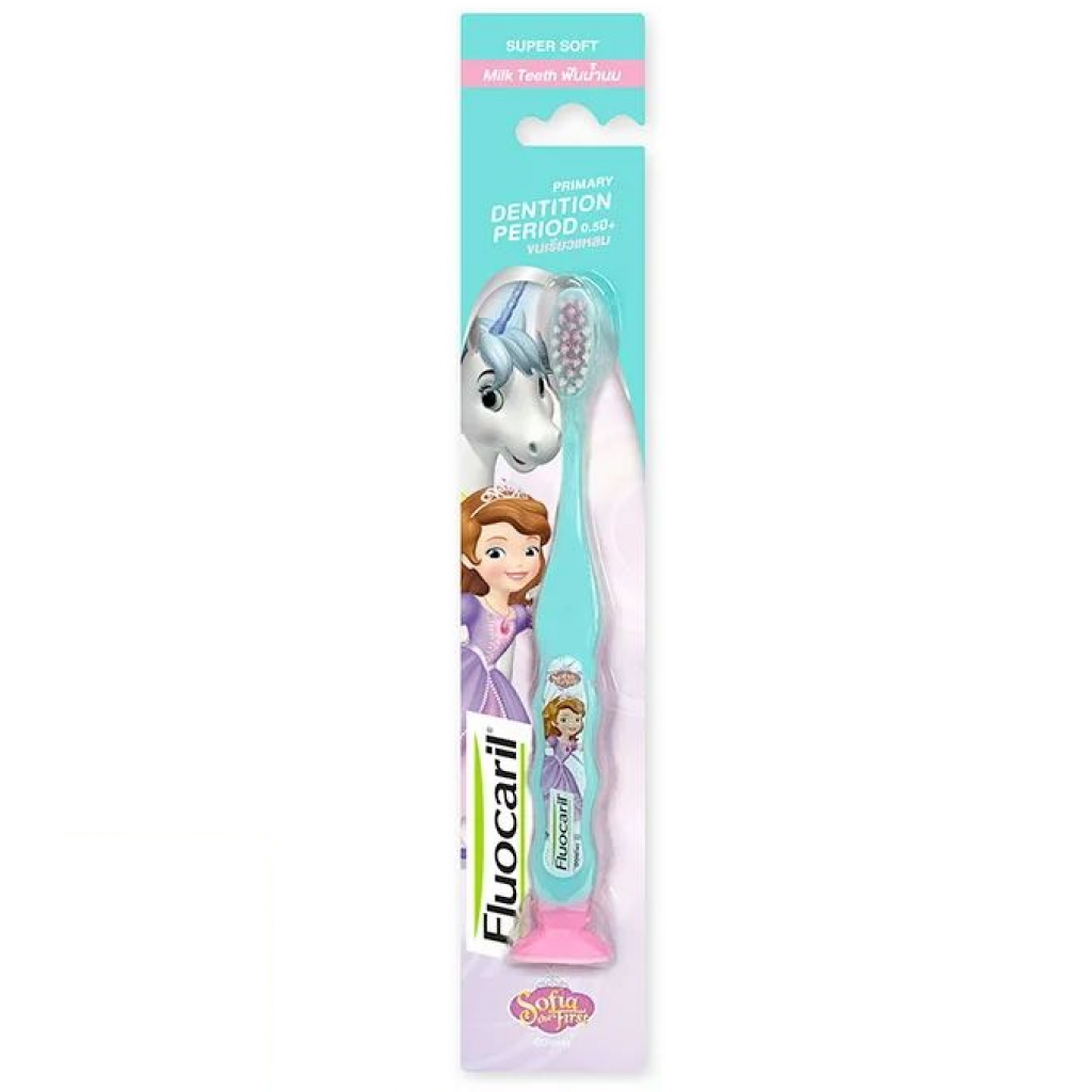 Fluocaril Girl Milk Teeth Super Soft Toothbrush