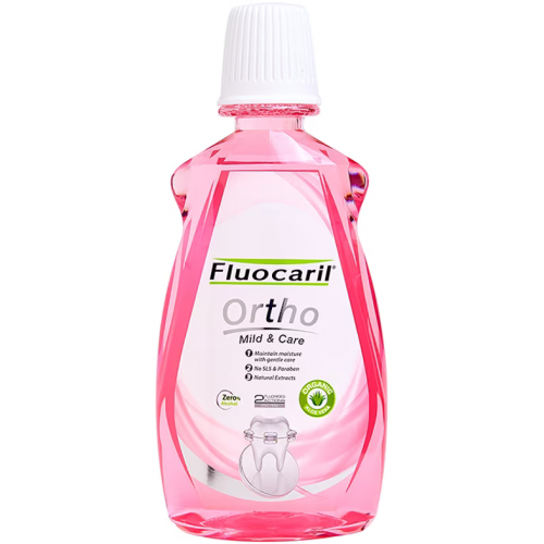 Fluocaril Mouthwash Ortho123 500ml.