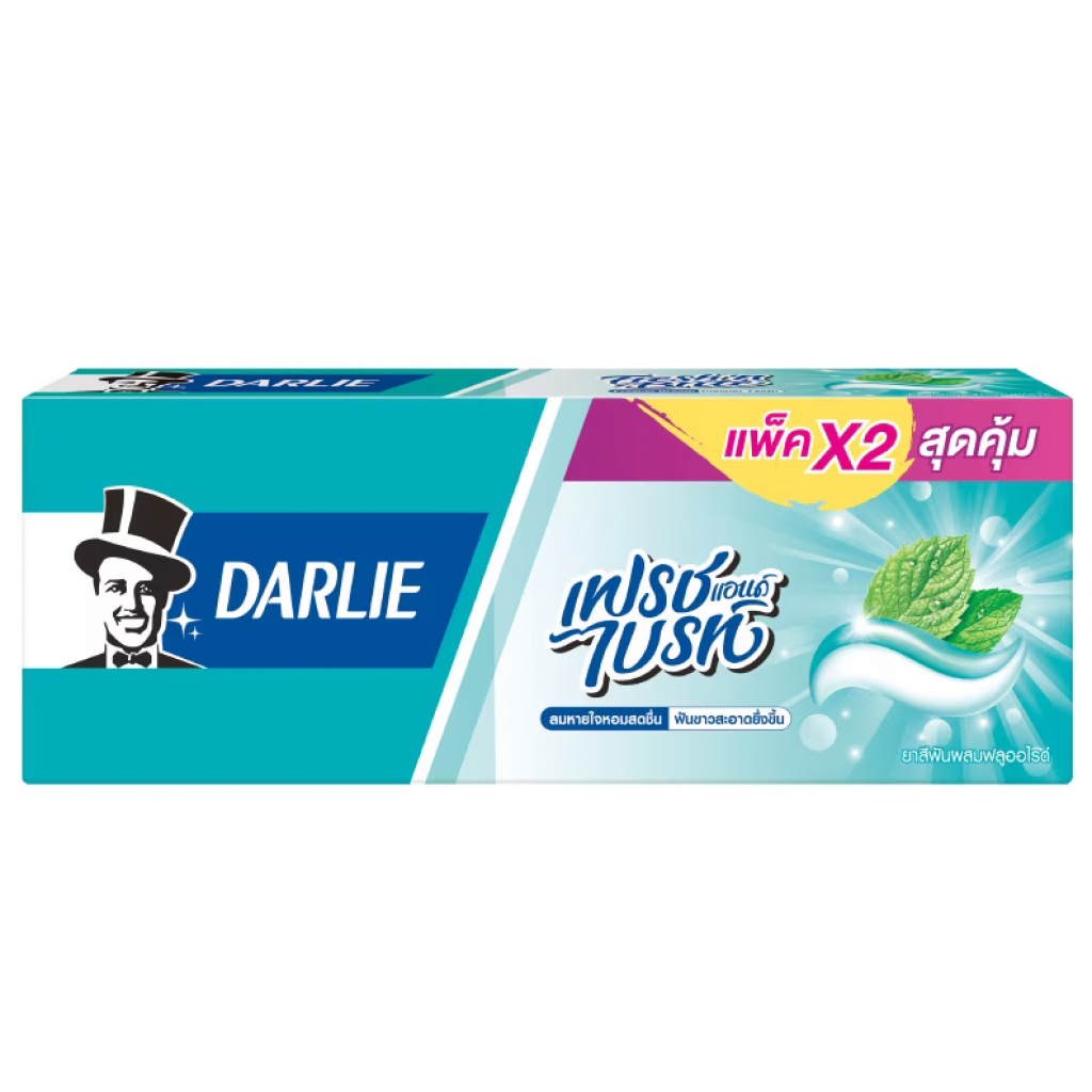 Darlie Toothpaste Fresh and Brite 140g. Pack 2