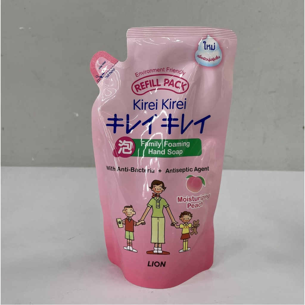 Kirei Hand Soap Peach Refill 200ml.