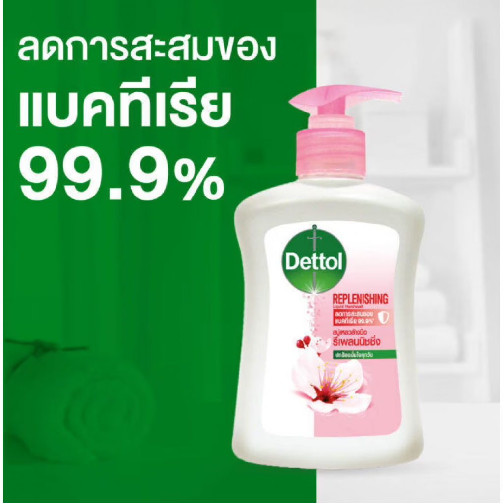 Dettol Hand Soap Hygienic Skin Care 225ml.