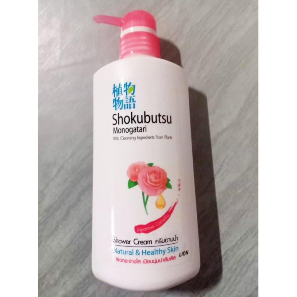 Shokubutsu Japanese Camellia Shower Cream 500ml.