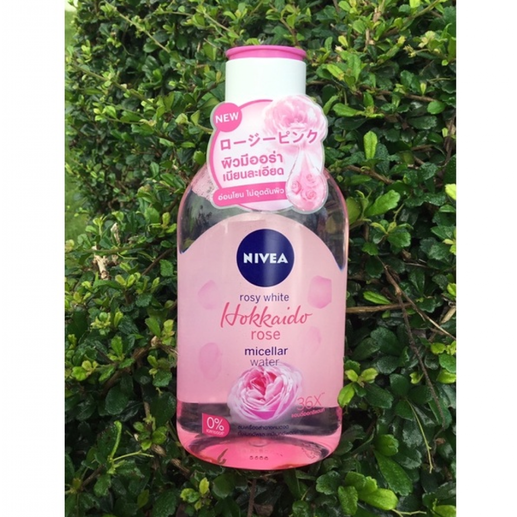 Nivea rosy White Hokkaido Rose Micellar Water 400ml.