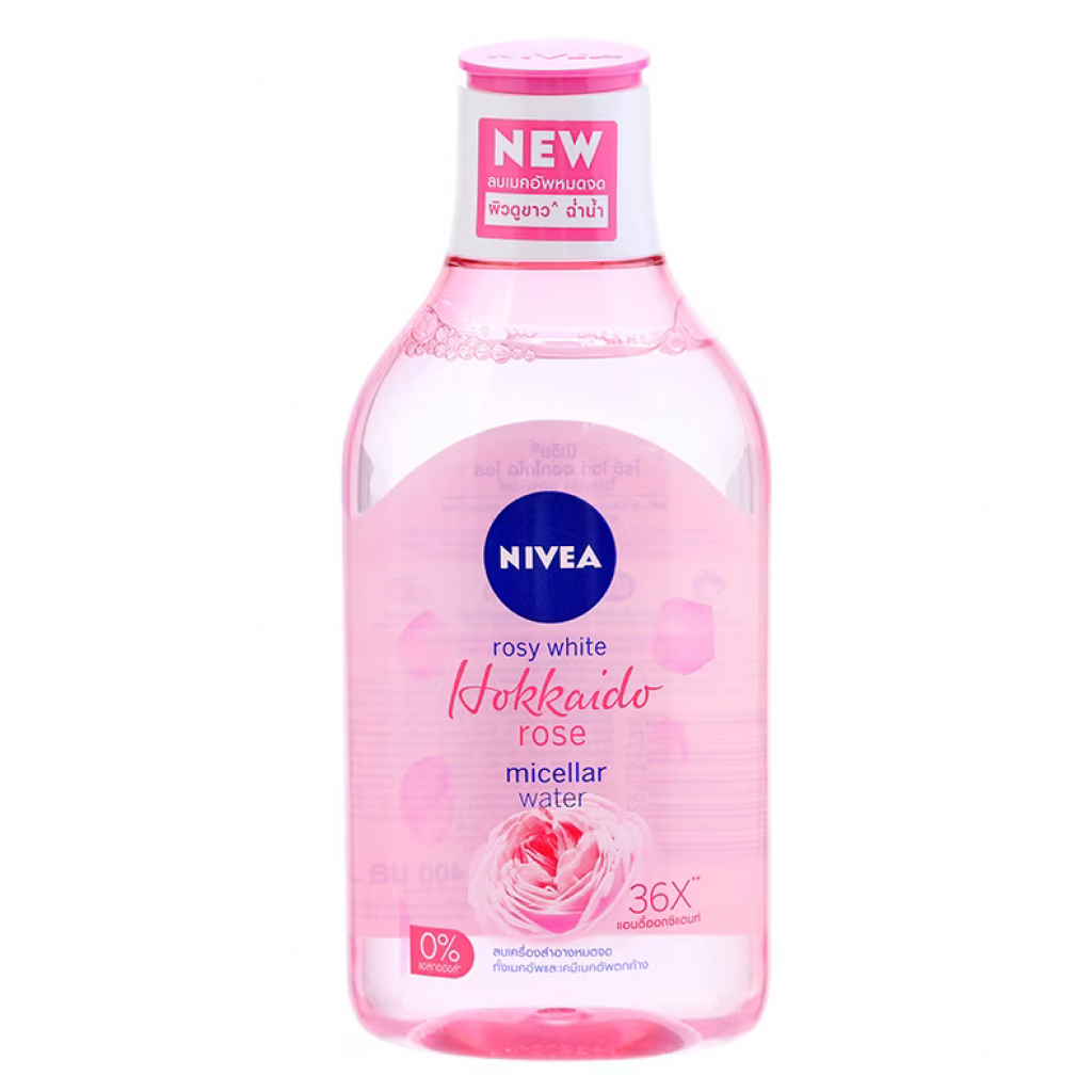 Nivea rosy White Hokkaido Rose Micellar Water 400ml.