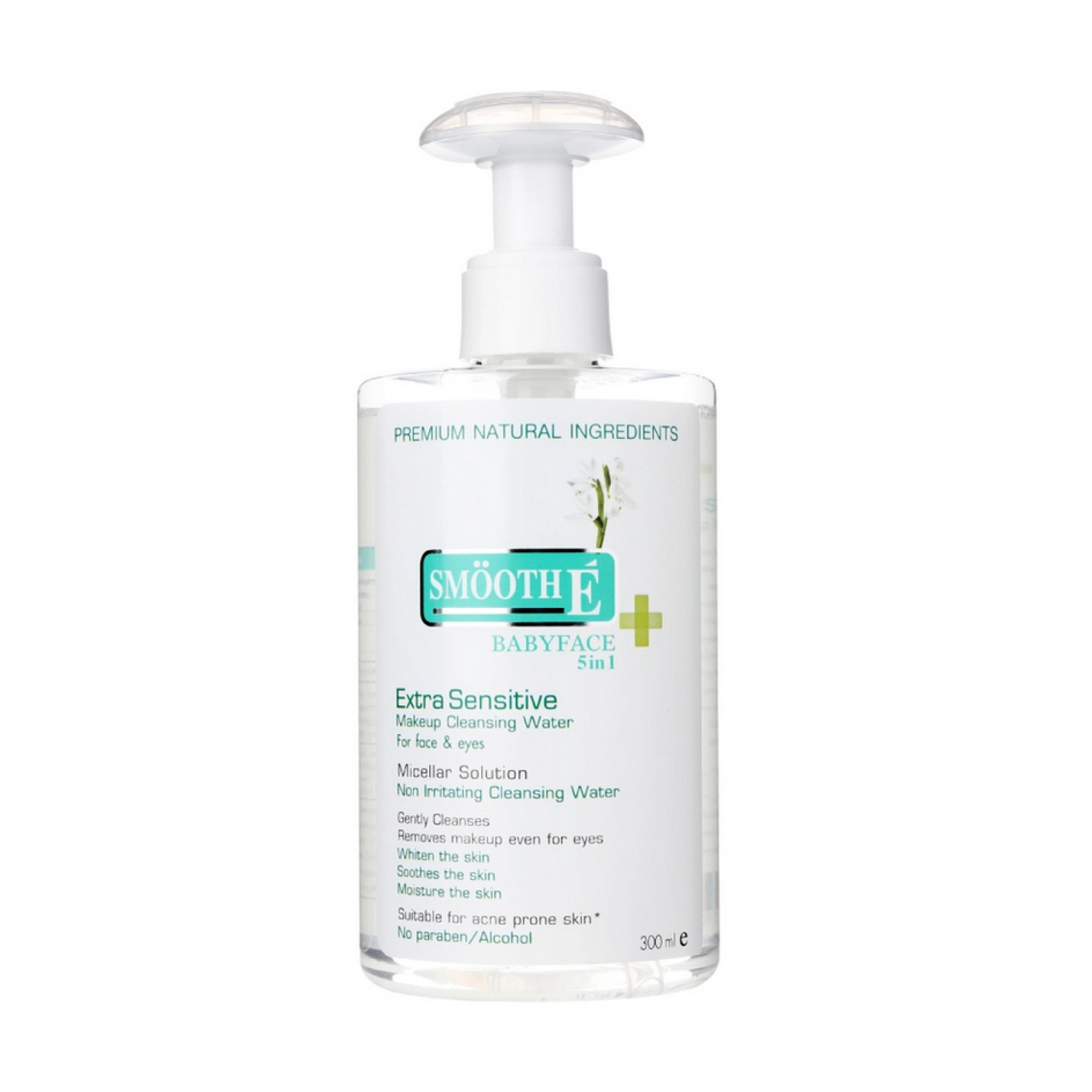 Smooth E Extra Sensitive Makeup Cleansing Water 300ml.