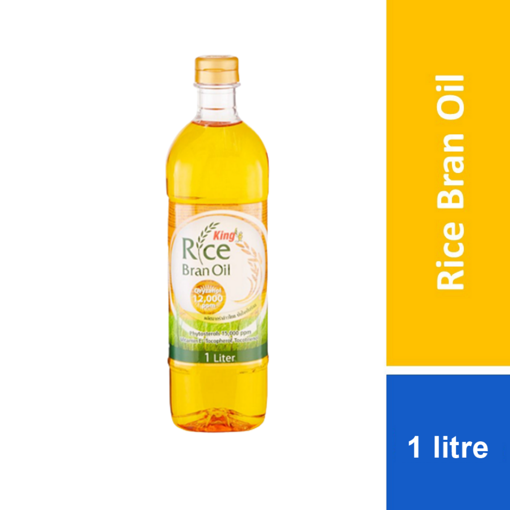 King High Oryzanol Rice Bran Oil 1ltr.