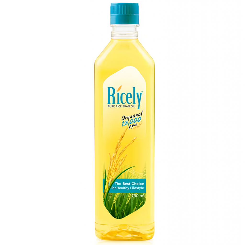 Ricely Oryzanol Rice Bran Oil 750ml.