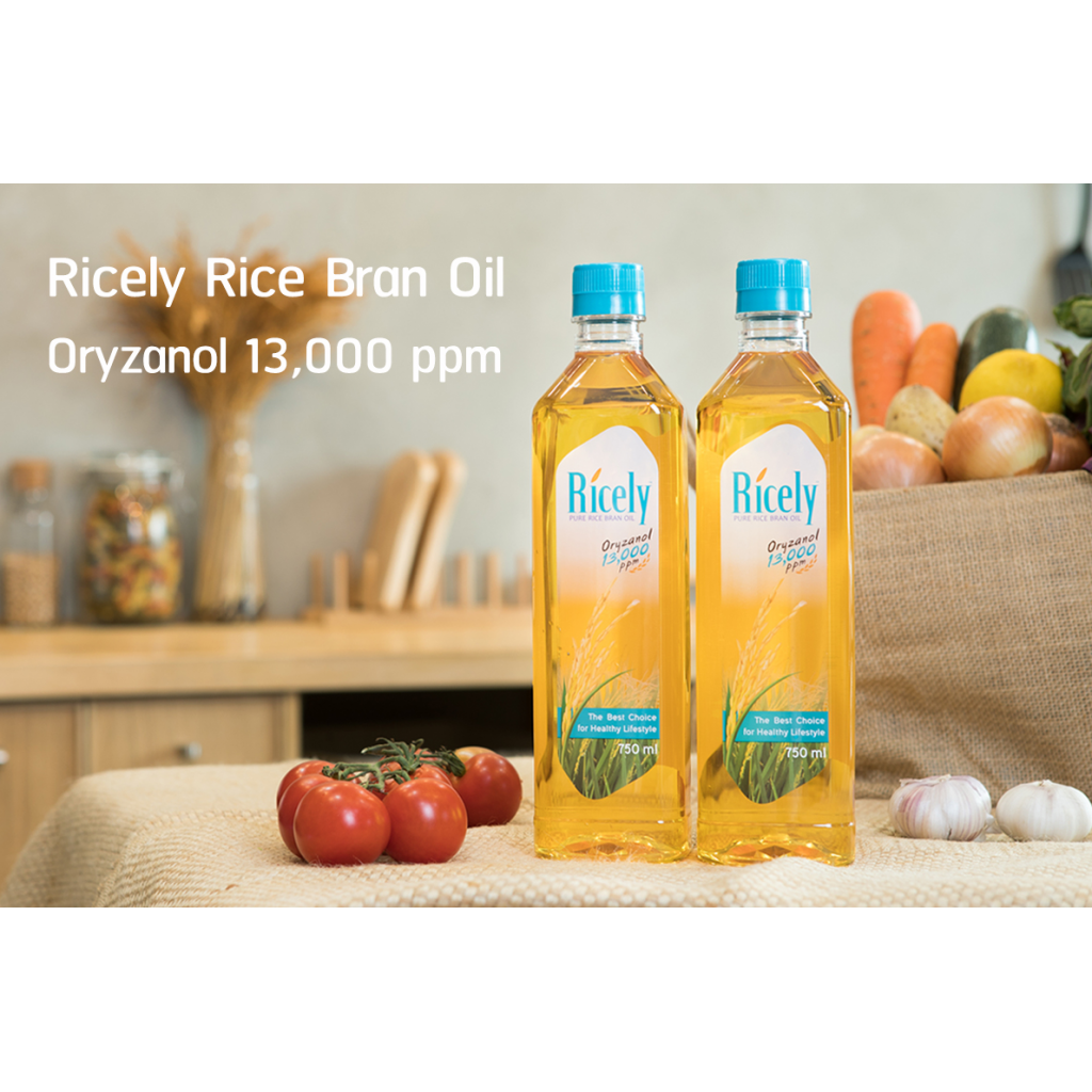 Ricely Oryzanol Rice Bran Oil 750ml.