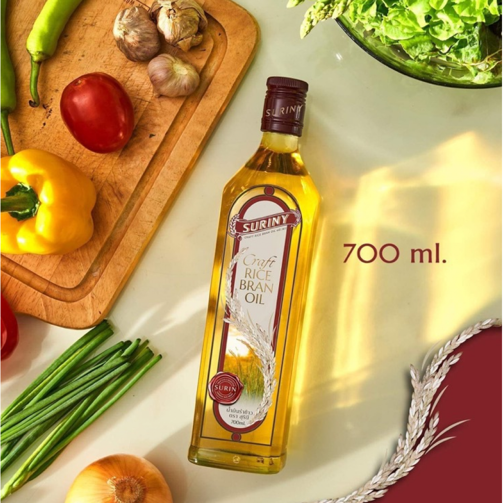 Suriny Craft Rice Bran Oil 700ml.