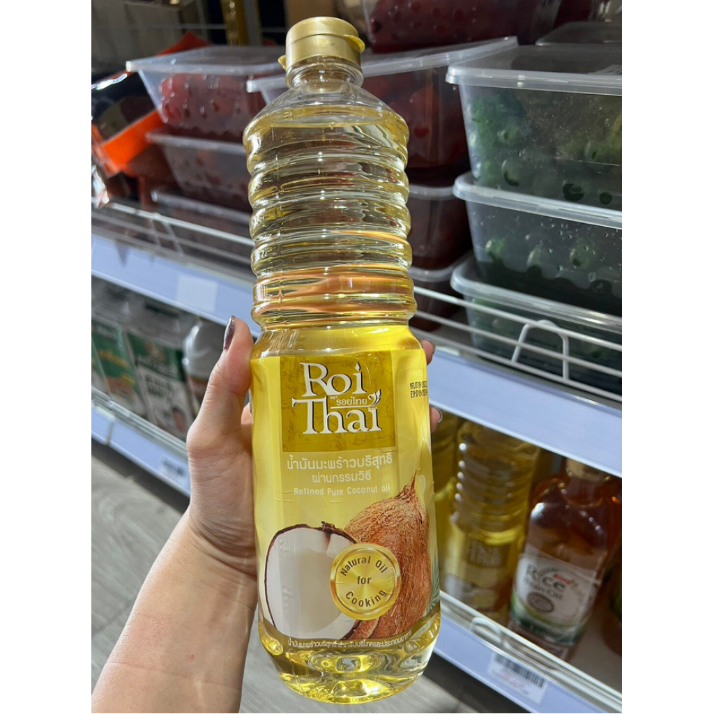 Roi Thai Coconut Cooking Oil 1ltr.