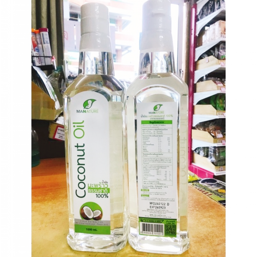 Manature Cold Press Coconut Oil 1000ml.