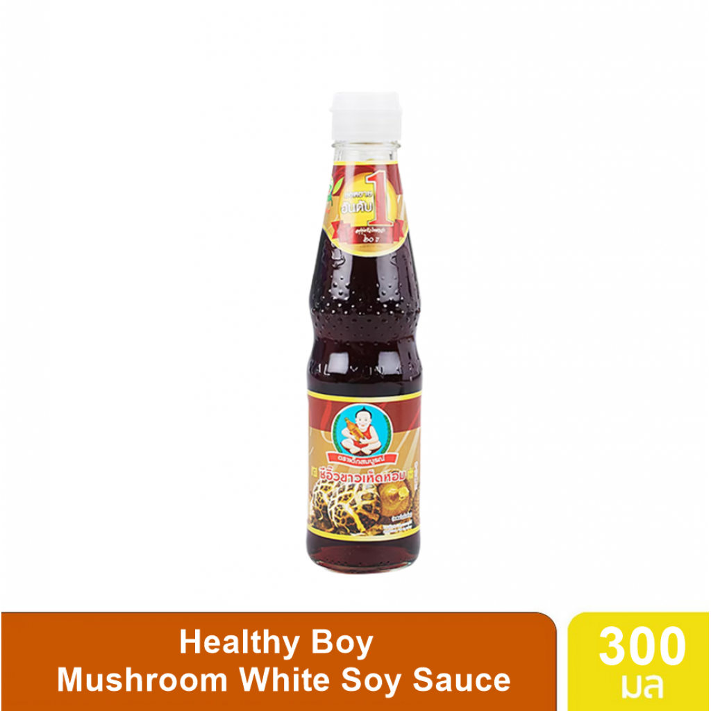 Healthy Boy Mushroom White Soy Sauce 300cc.