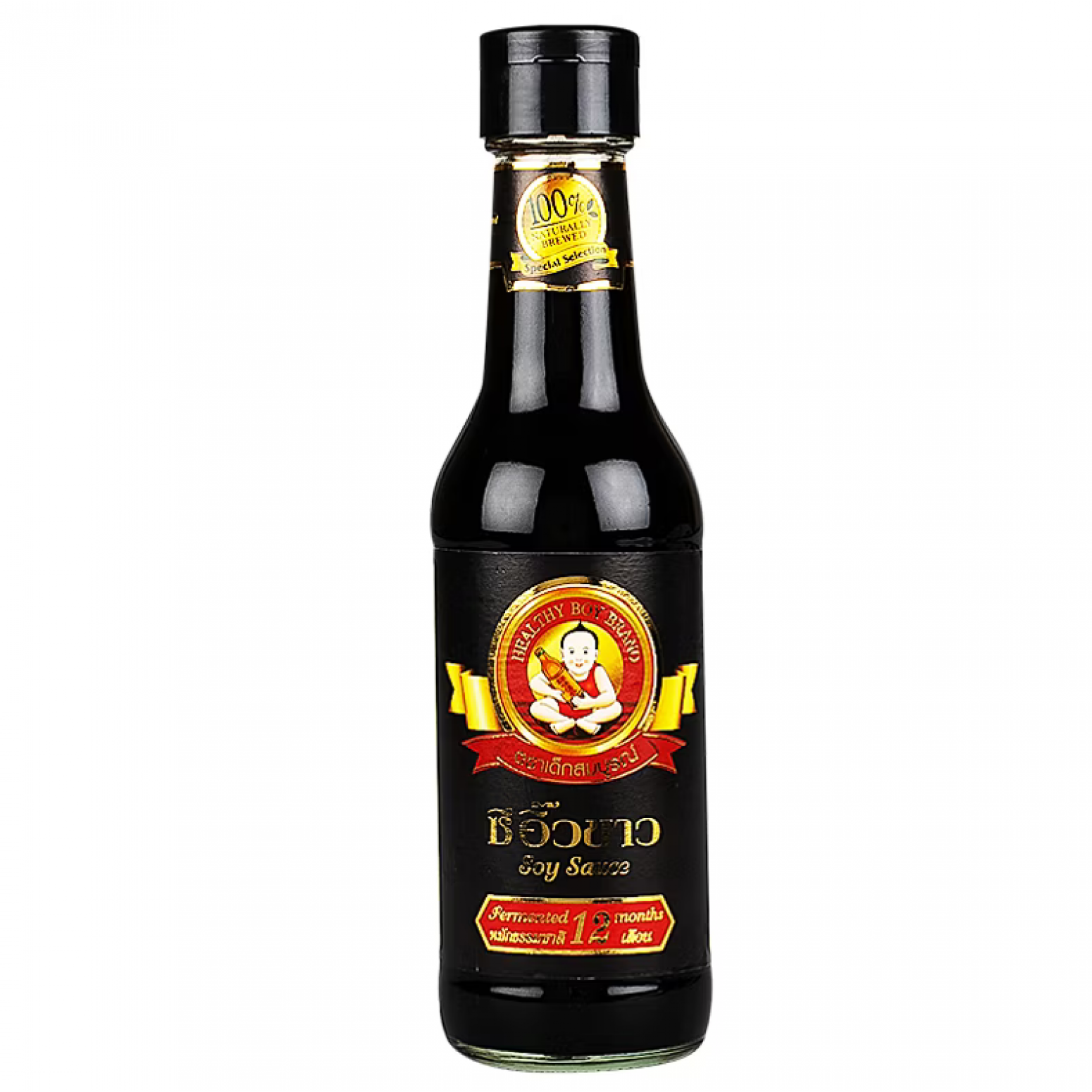 Healthy Boy Gold White Soy Sauce 250cc.