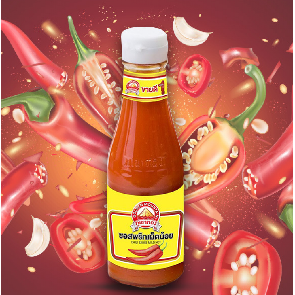 Golden Mountain Mild Hot Spicy Chilli Sauce 230g.