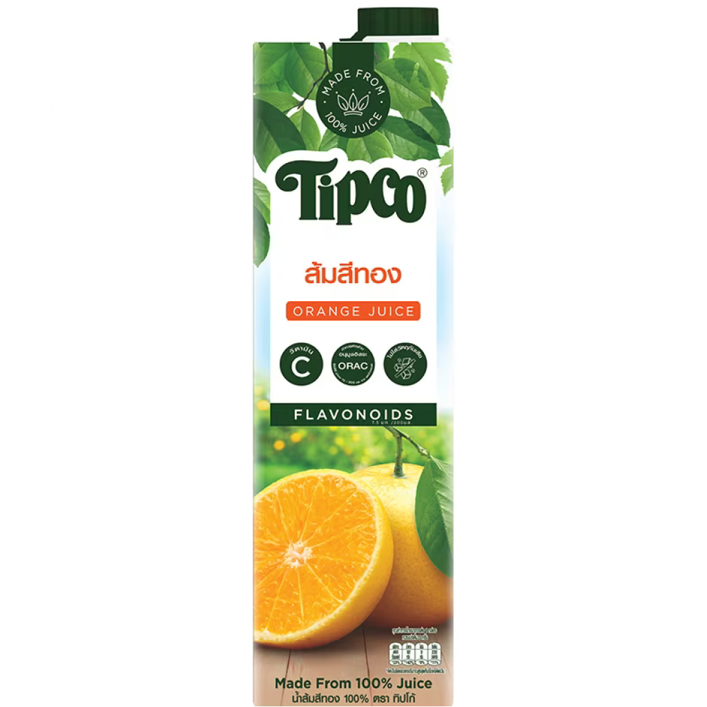 Tipco Si Thong Orange Juice 1ltr.