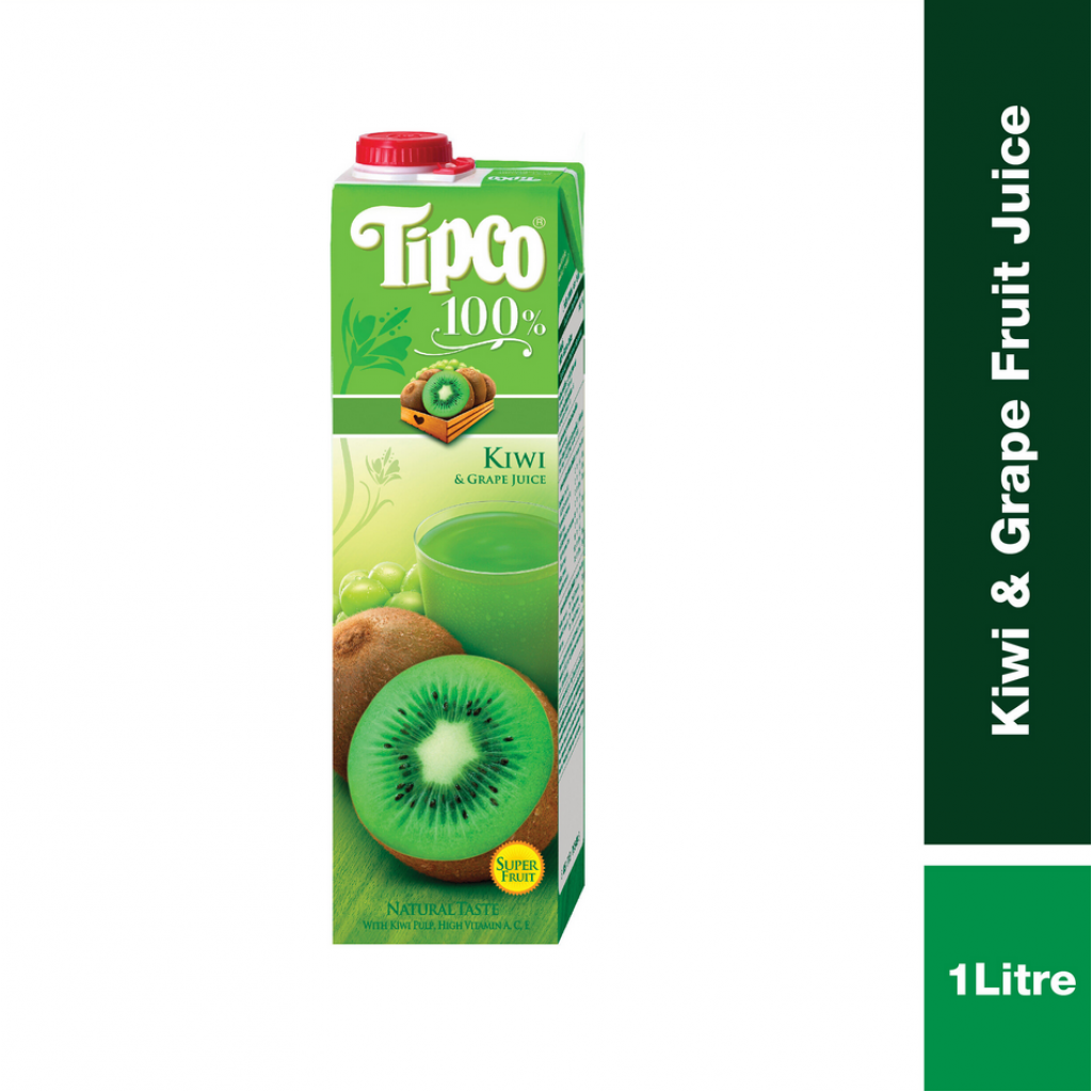 Tipco Kiwi and Grape Juice 1ltr.